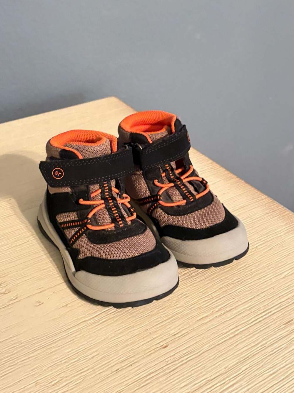 Stride Rite 360 Kamari Toddler Winter Boot Black Orange Size 7